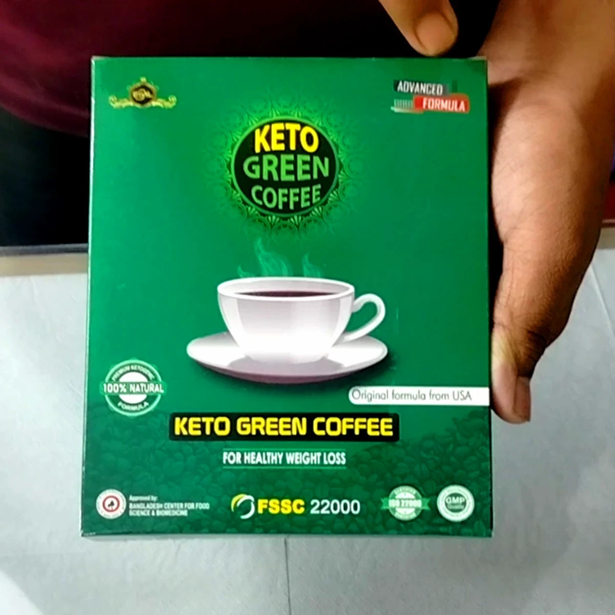 KETO GREEN COFFEE তিন মাসের কোর্স (1 packet)