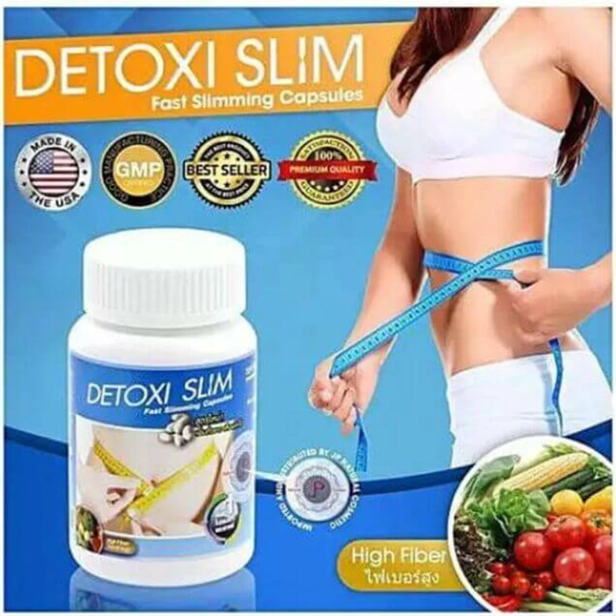 100% ORIGINAL DETOXI SLIM 2pcs