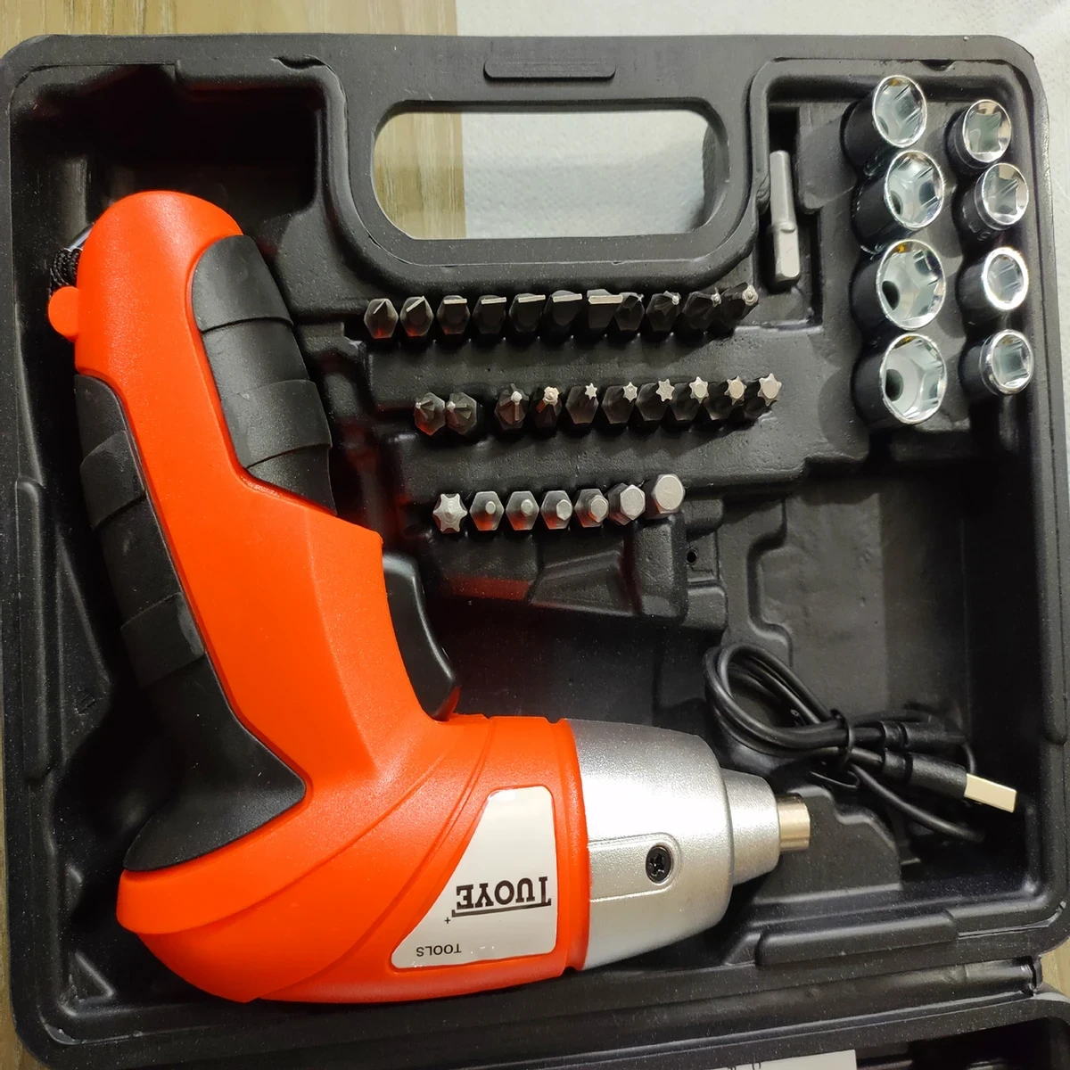 NEW CORDLESS SCREWDRIVER 45PCS