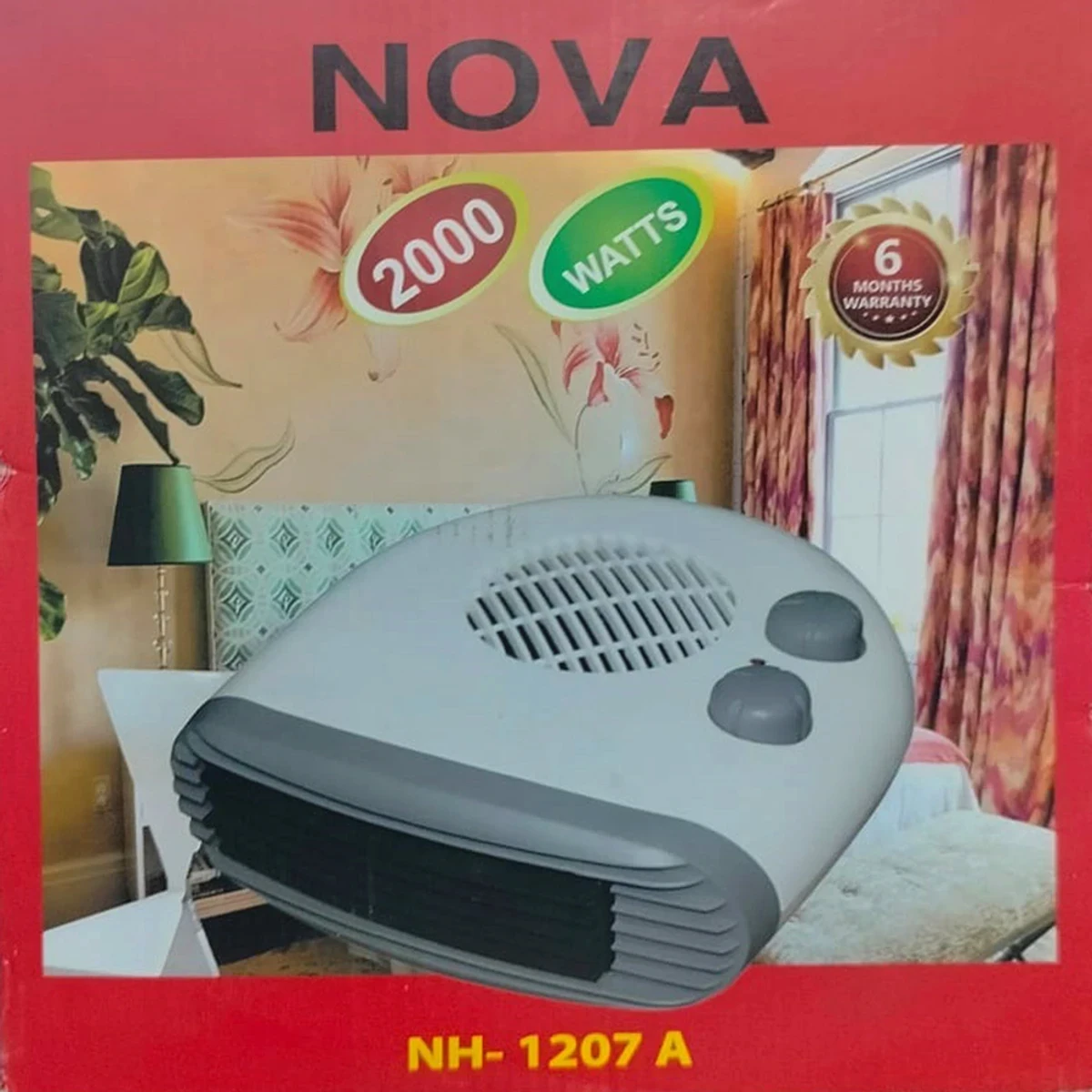 NOVA ROOM HEATER NH-1207A