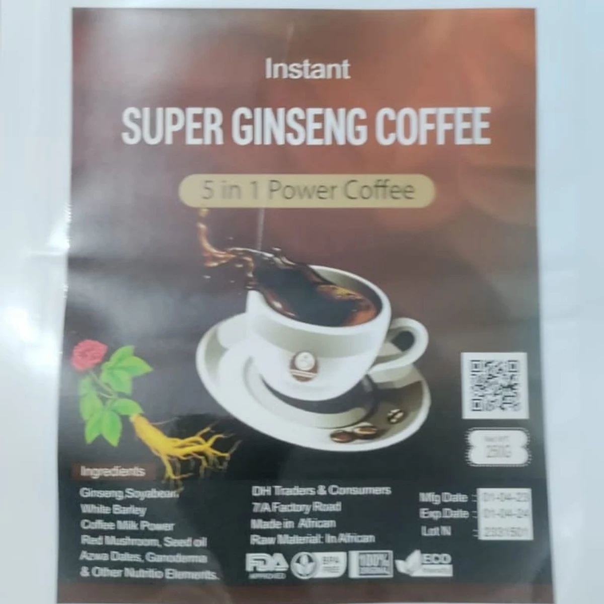 Super Ginseeng Coffee